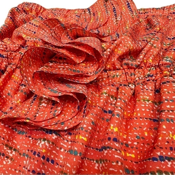 DOTS Pink Strapless Ruffled Mini Dress, Size Medium - Picture 8 of 10